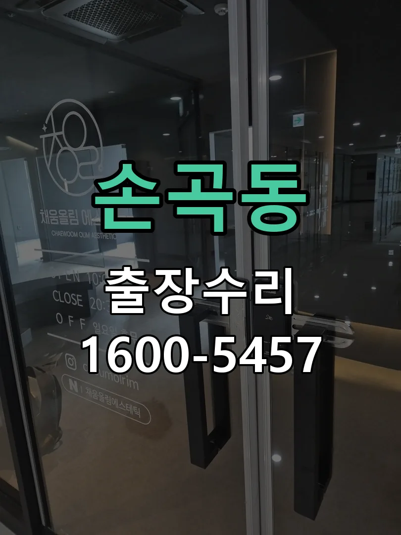 손곡동 도어락 열쇠 출장 수리