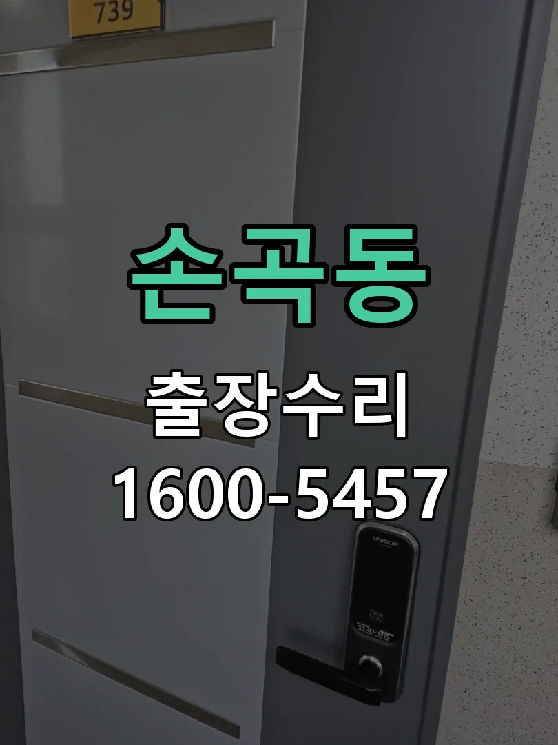 손곡동 잠금장치 동작 확인