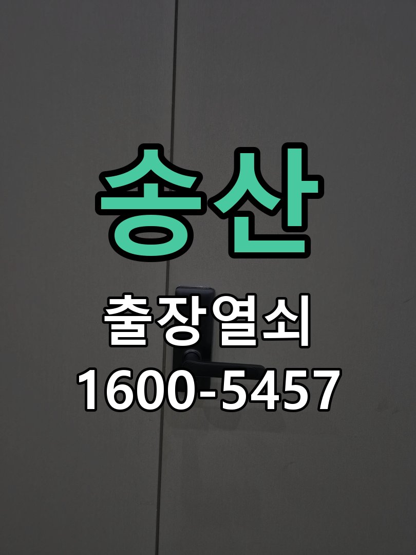 송산 이사 후 현관 도어락 교체 및 비번 변경 새로 입주하면서 기존 사용자의 비번 잔류 불안으로 신제품 교체 요청 현장 출장