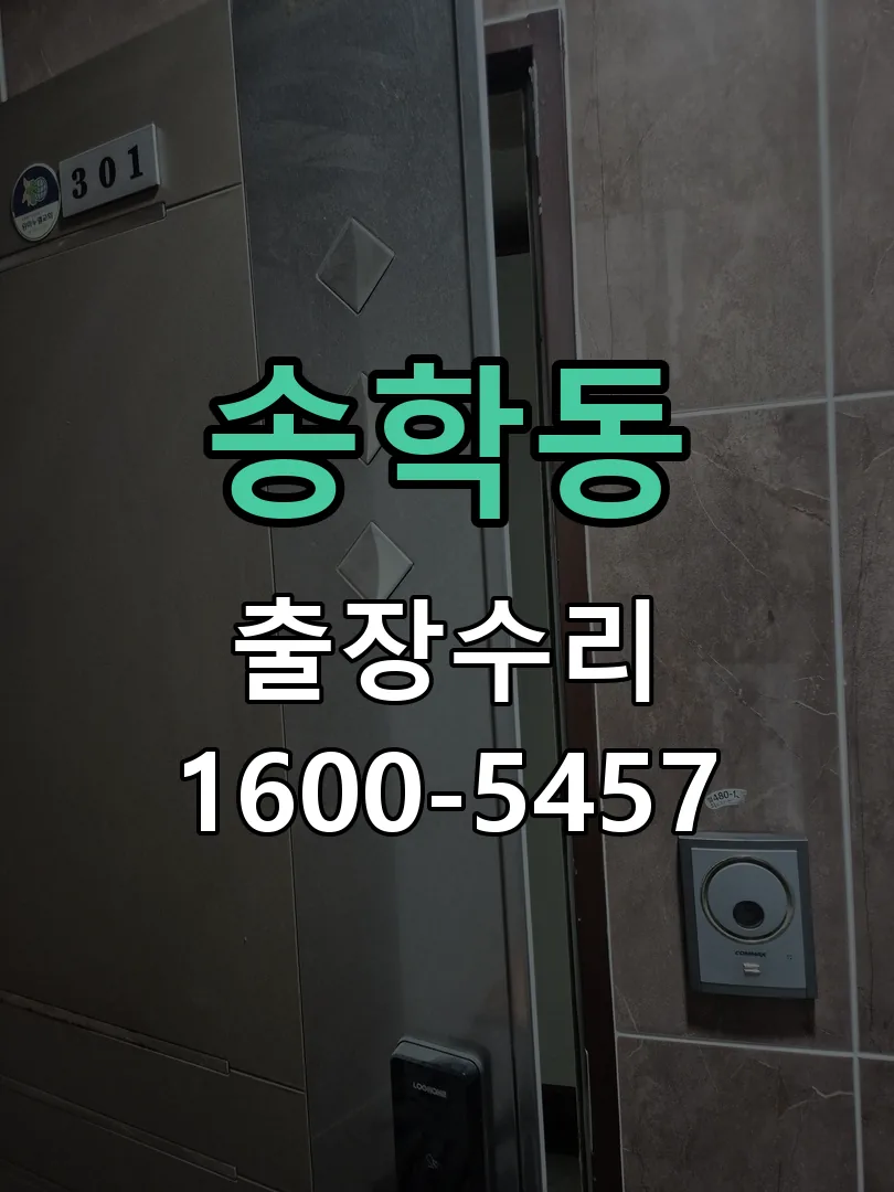 송학동 현장 도착 후 상태 확인