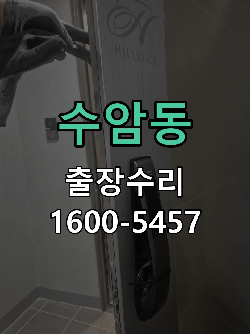 수암동 도어락 열쇠 출장 수리