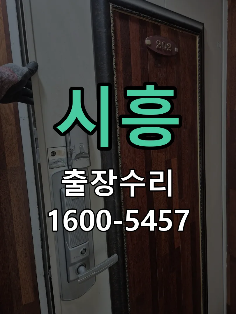 시흥 잠금장치 동작 확인