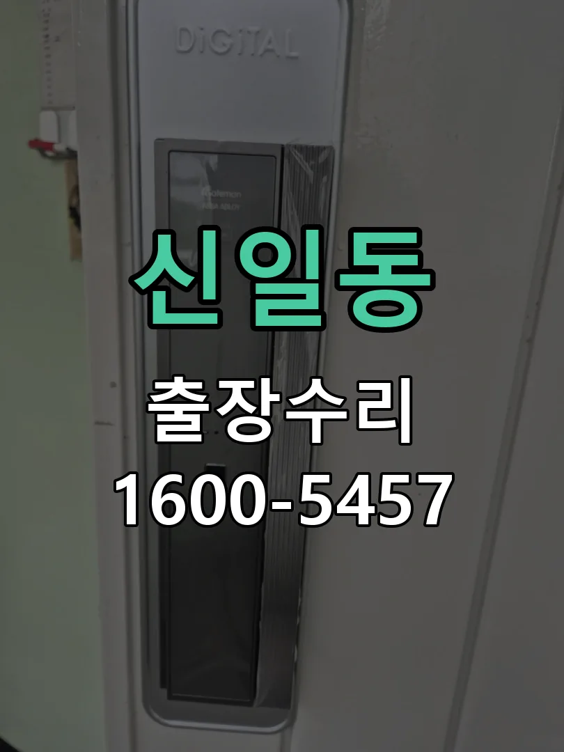 신일동 현장 도착 후 상태 확인