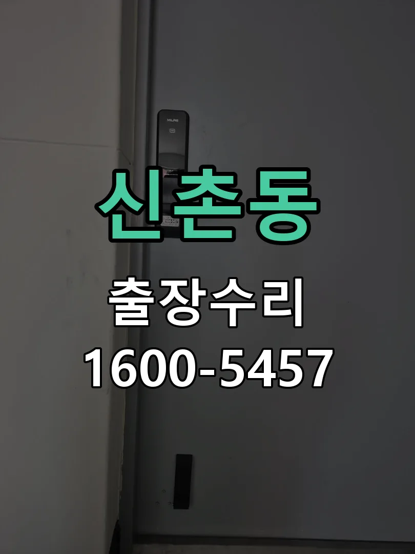 신촌동 잠금장치 동작 확인