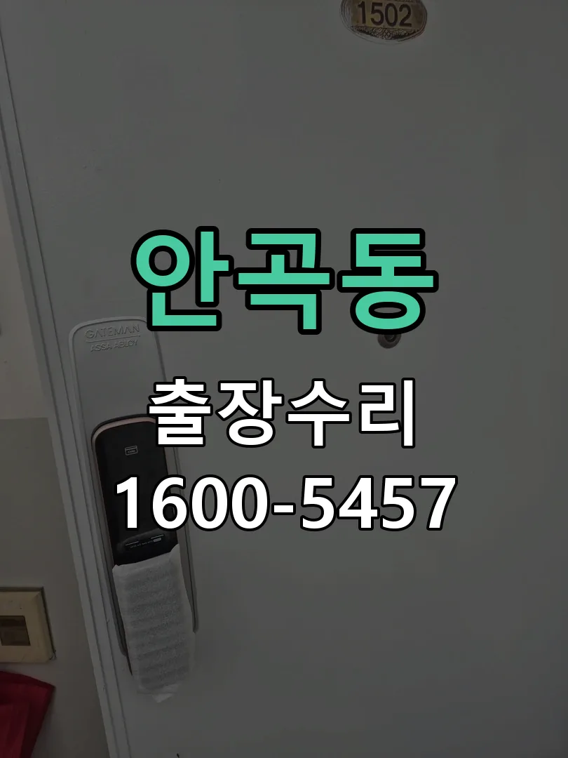 안곡동 배선·접점 정리