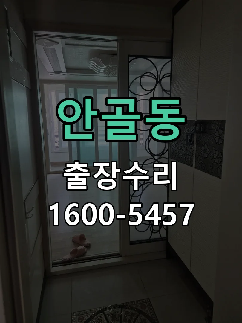 안골동 잠금장치 동작 확인