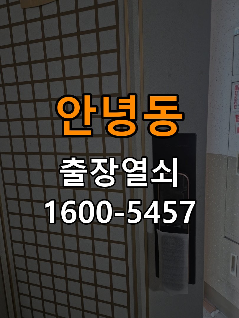 안녕동 옥탑방 이사 후 현관 도어락 교체 및 비번 변경 - 수리와 교체 판단 기준 작업 완료 후 정상 작동 확인