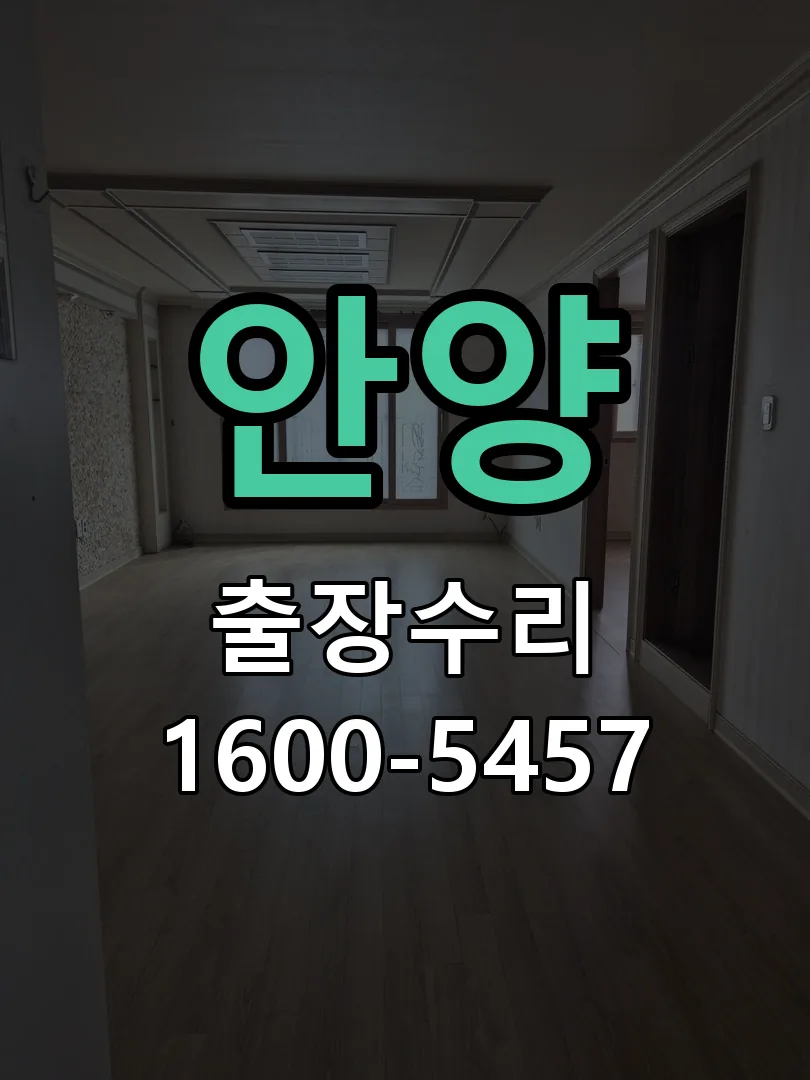 안양 잠금장치 동작 확인