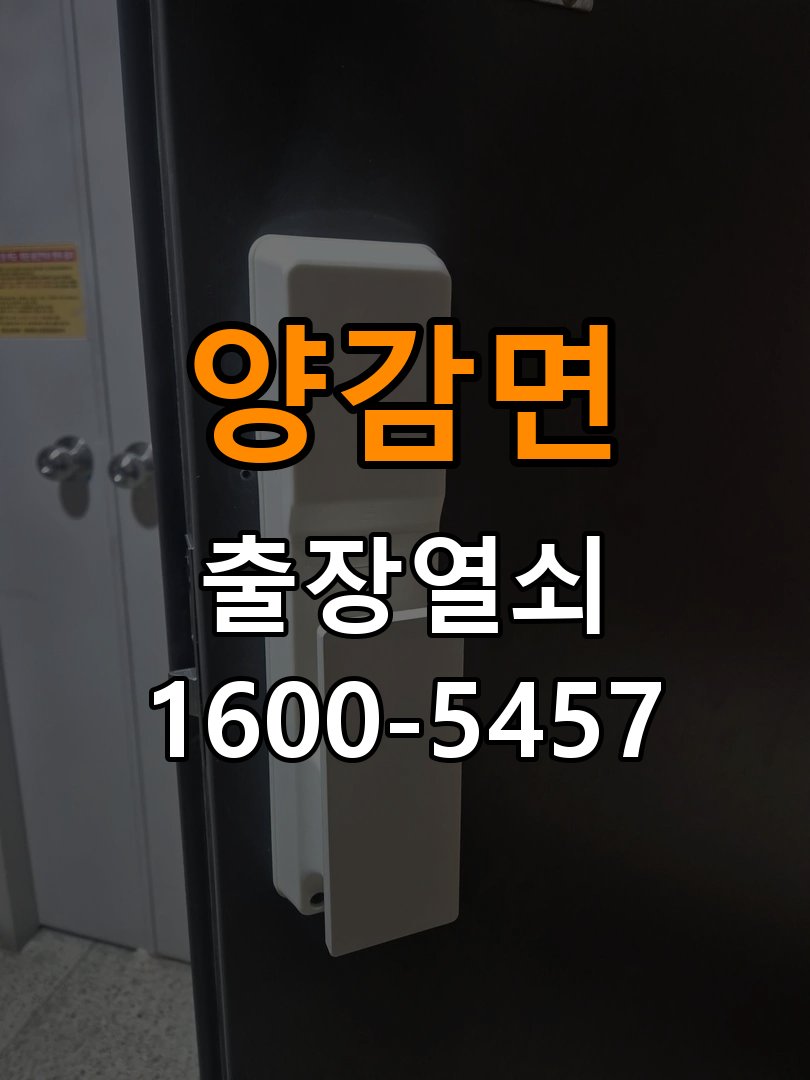 양감면 상가 이사 후 현관 도어락 교체 및 비번 변경 - 갑자기 증상이 심해졌을 때 대응 작업 완료 후 정상 작동 확인