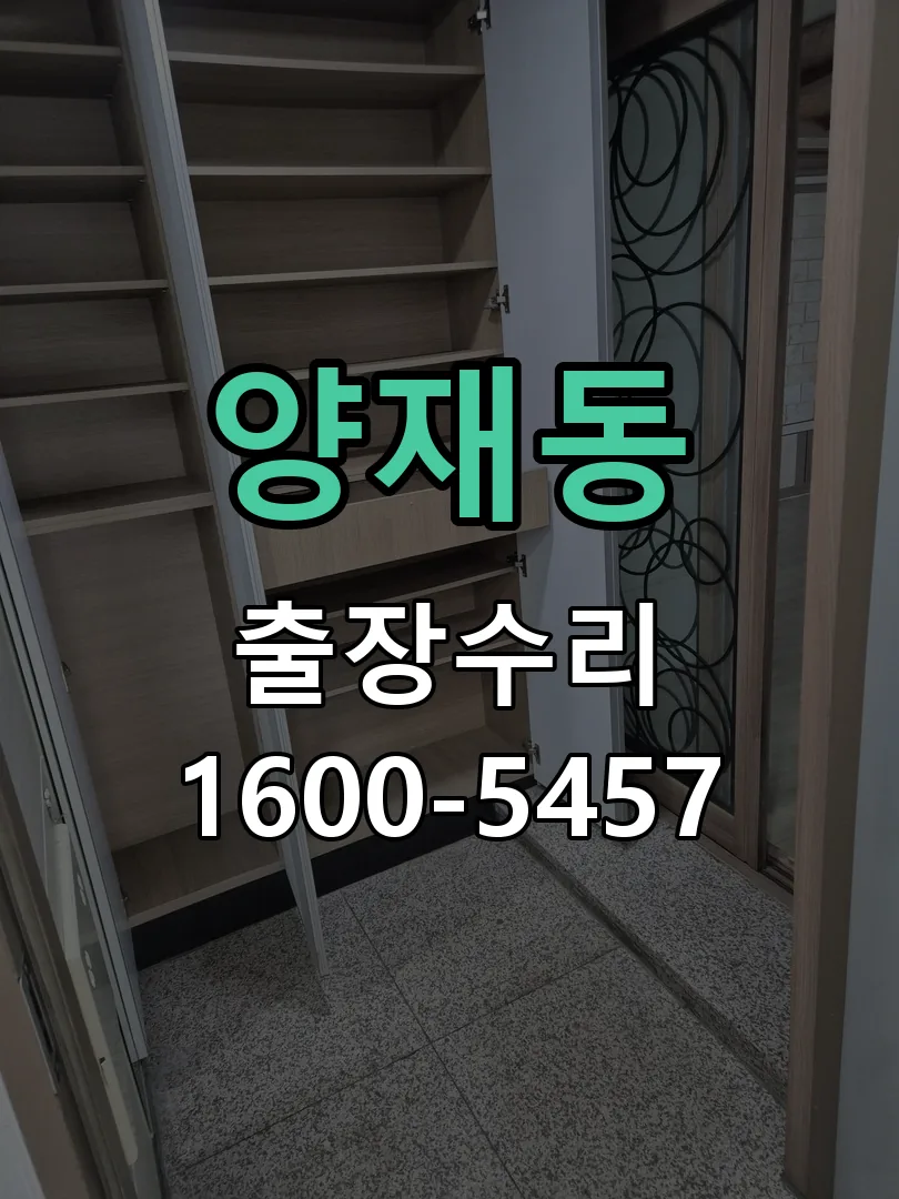 양재동 잠금장치 동작 확인