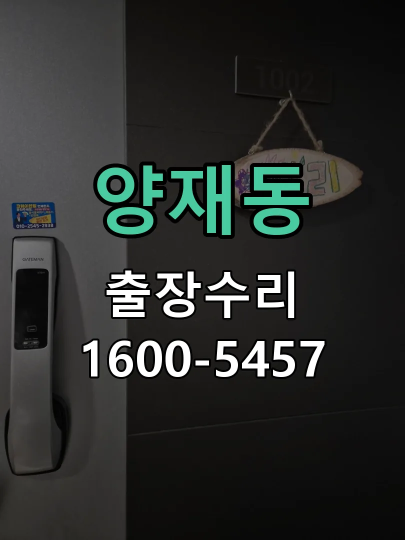 양재동 배선·접점 정리