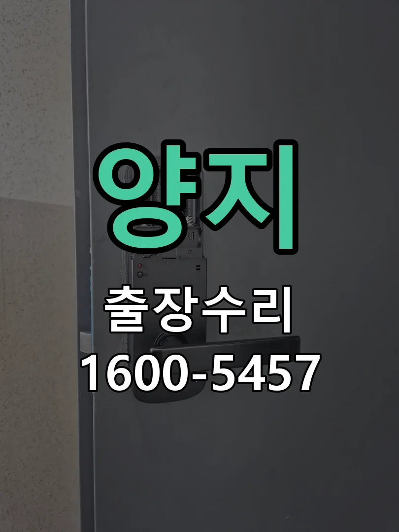 경기 도어락 열쇠 출장 수리