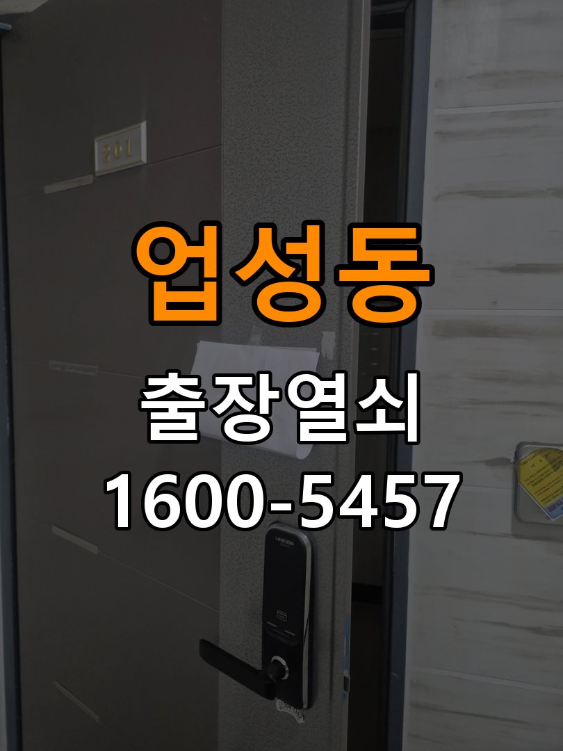 업성동 현관문 보조키 열쇠 분실 키통 교체 도어락 위의 특수 보조키 열쇠를 잃어버려 문을 열지 못함 현장 출장