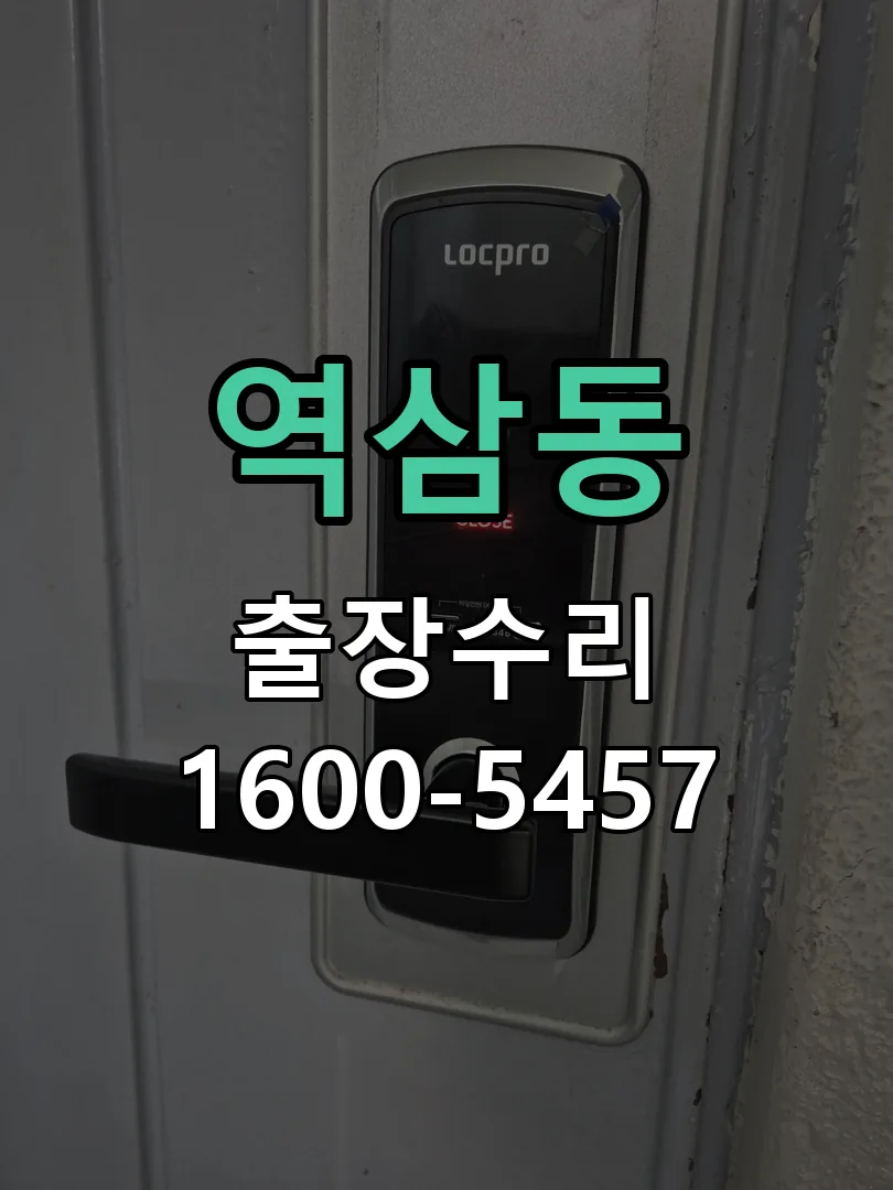 역삼동 잠금장치 동작 확인