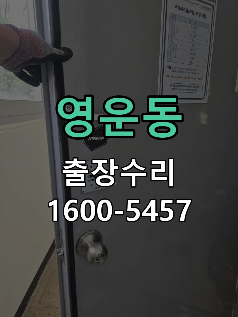영운동 배선·접점 정리