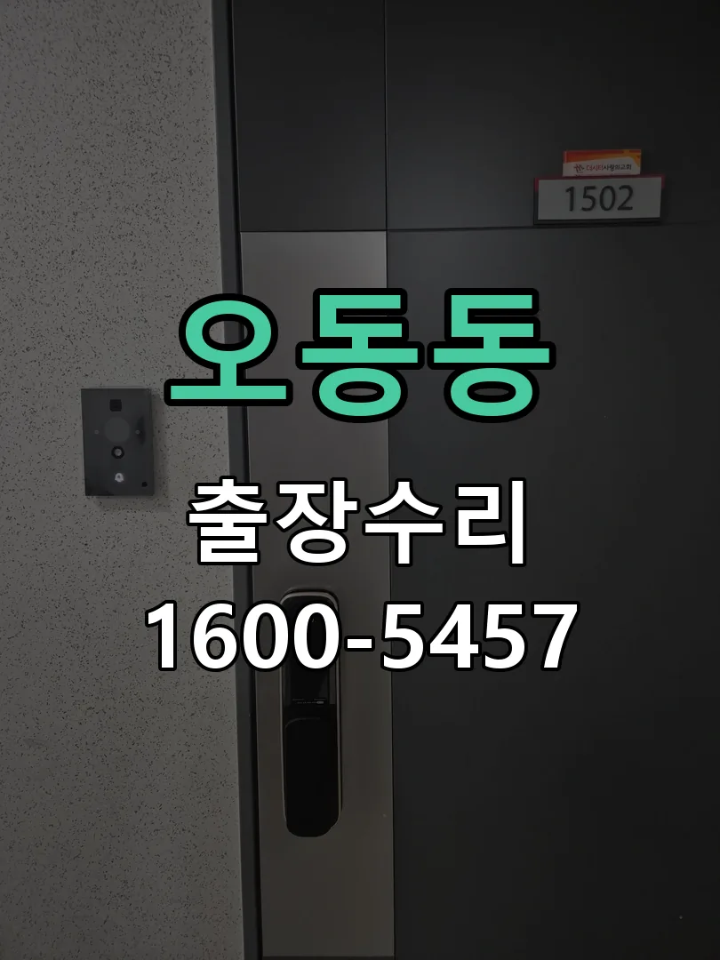 오동동 배선·접점 정리