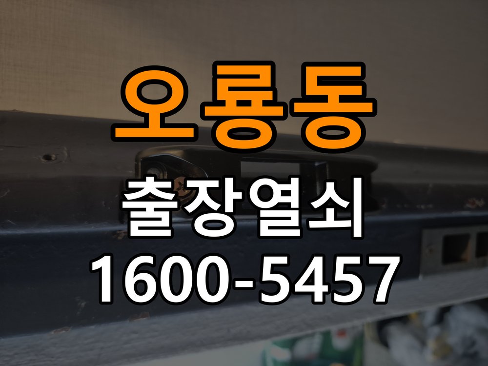 오룡동 보조키 특수키 안전고리 추가 설치 작업 완료 후 정상 작동 확인