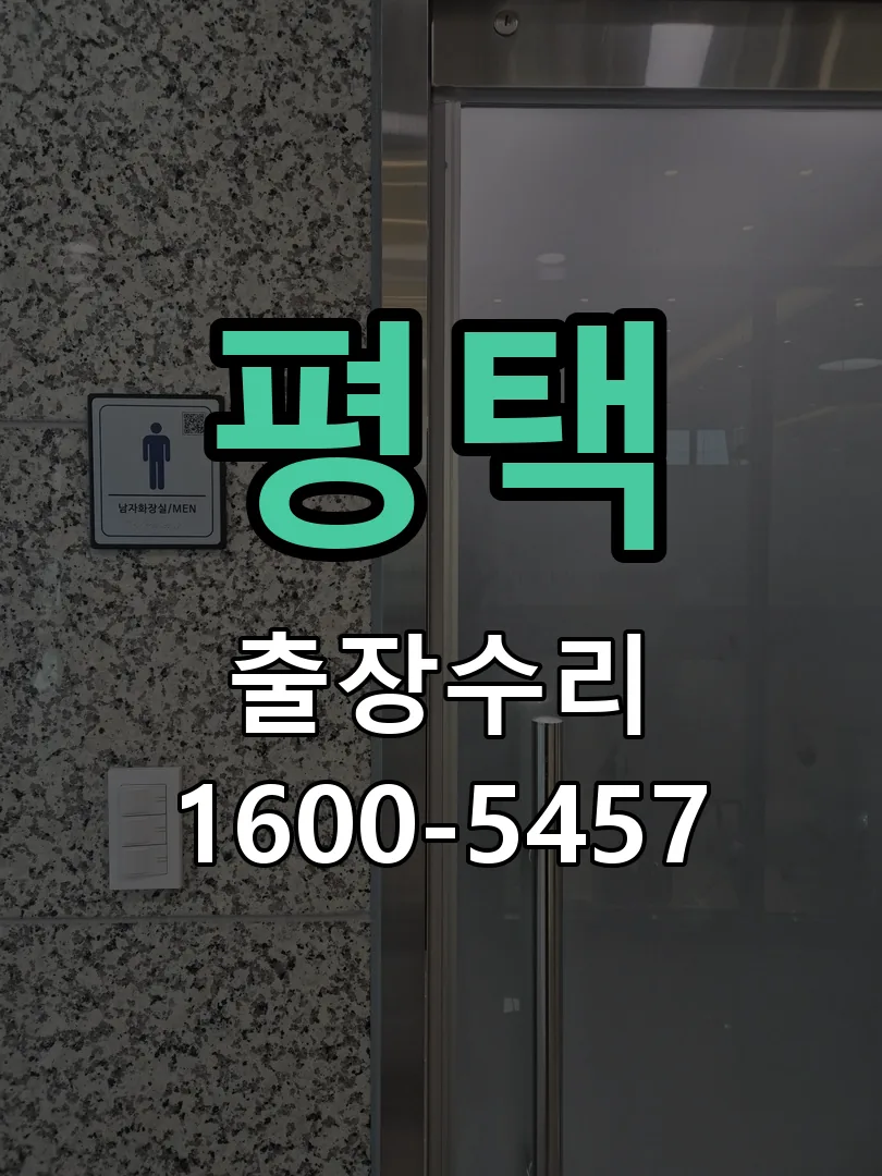 평택 도어락 열쇠 출장 수리