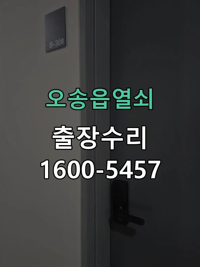 경기 도어락 열쇠 출장 수리