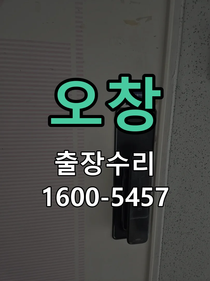 경기 도어락 열쇠 출장 수리