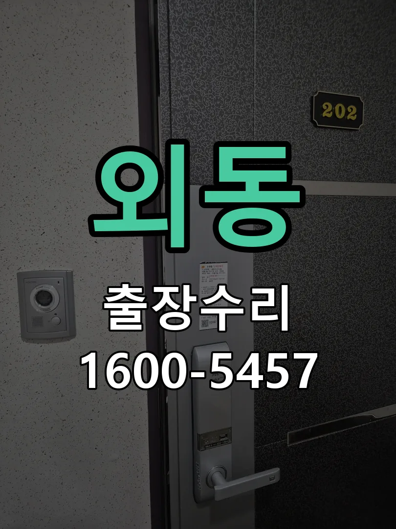 외동 배선·접점 정리