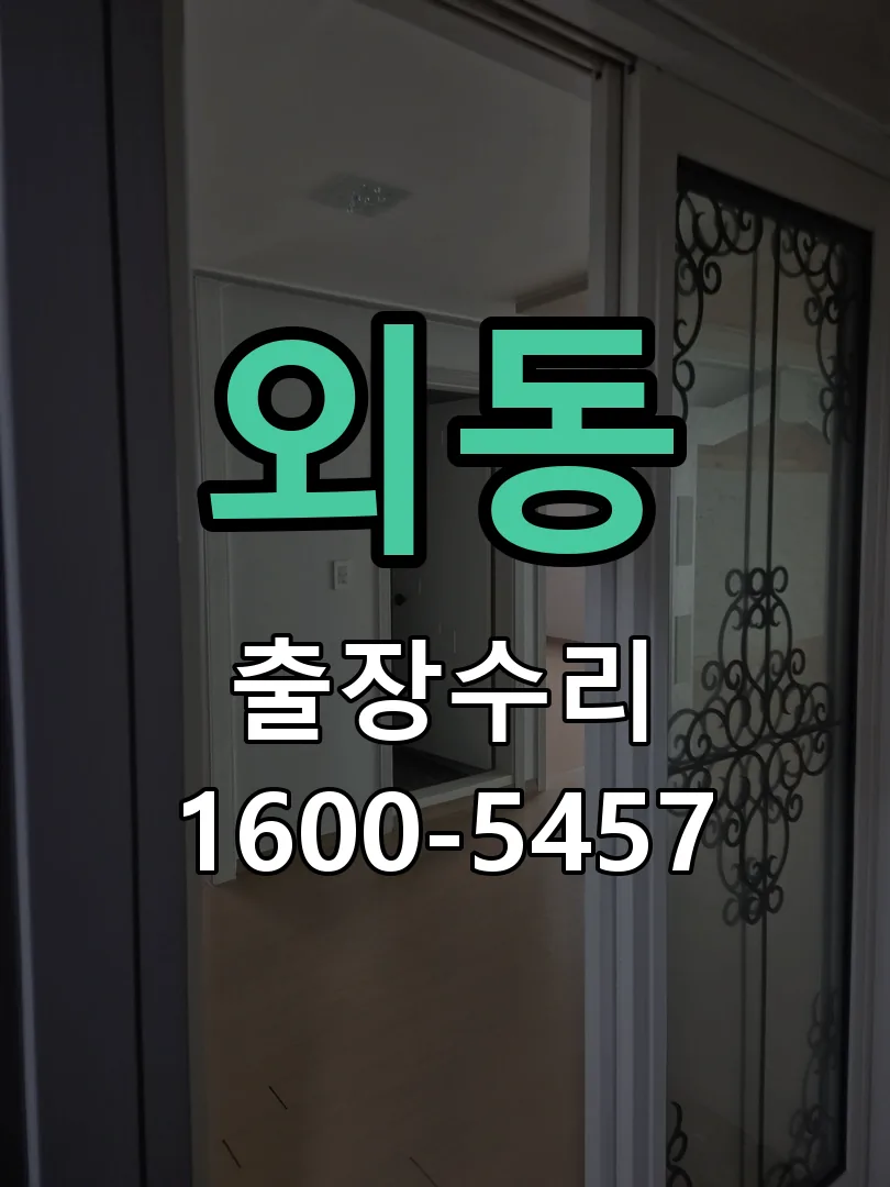 외동 배선·접점 정리
