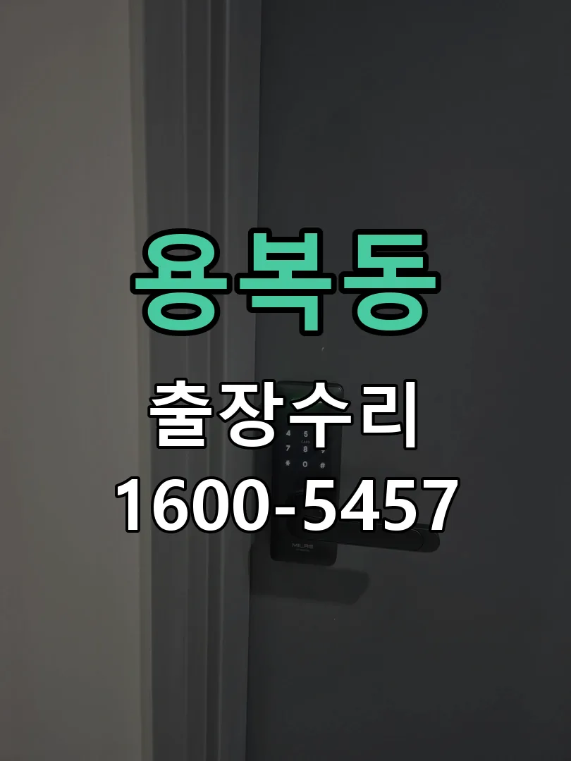 용복동 배선·접점 정리