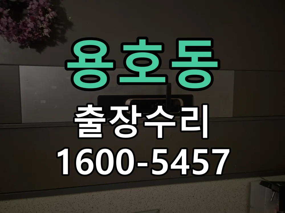 용호동 본체 분리 및 내부 점검