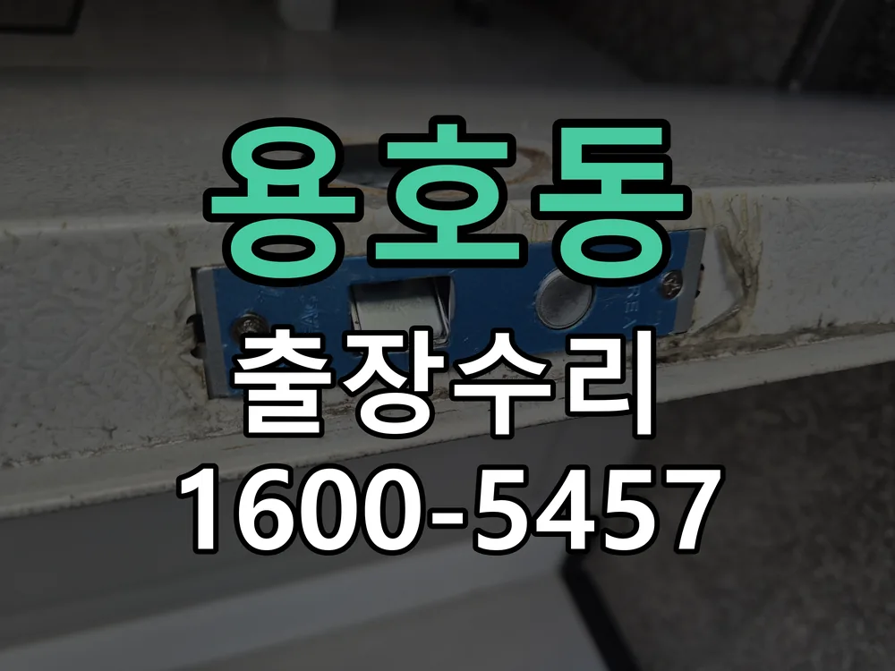 용호동 작업 완료 후 정상 작동 확인