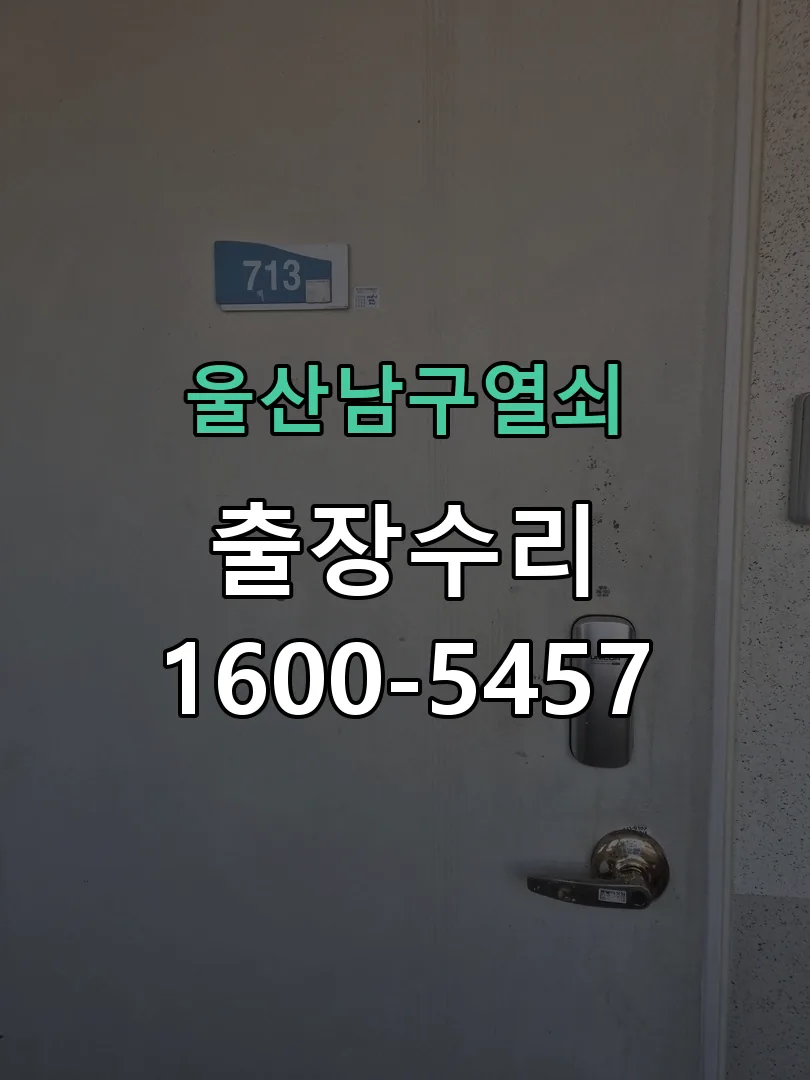 경기 도어락 열쇠 출장 수리