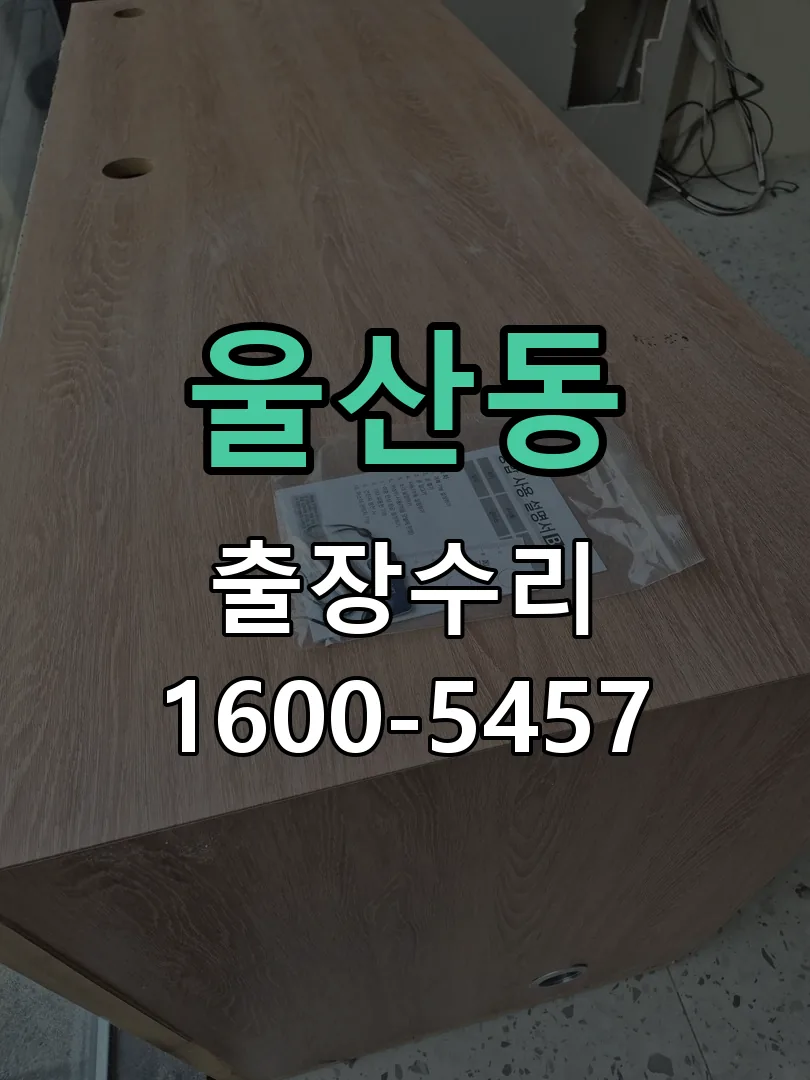 울산동 현장 도착 후 상태 확인