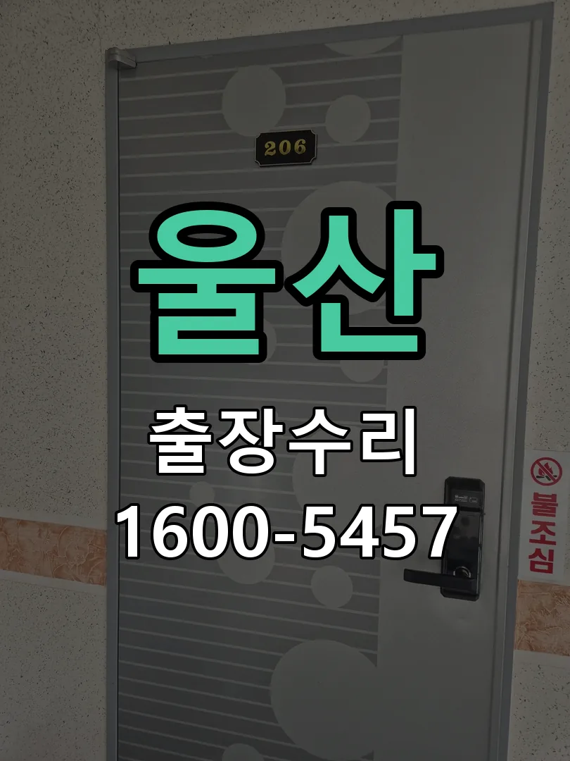 경기 도어락 열쇠 출장 수리