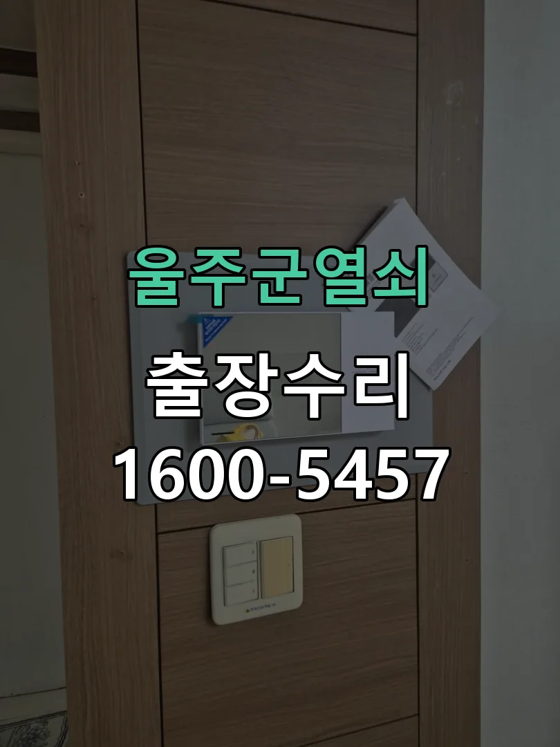 경기 도어락 열쇠 출장 수리