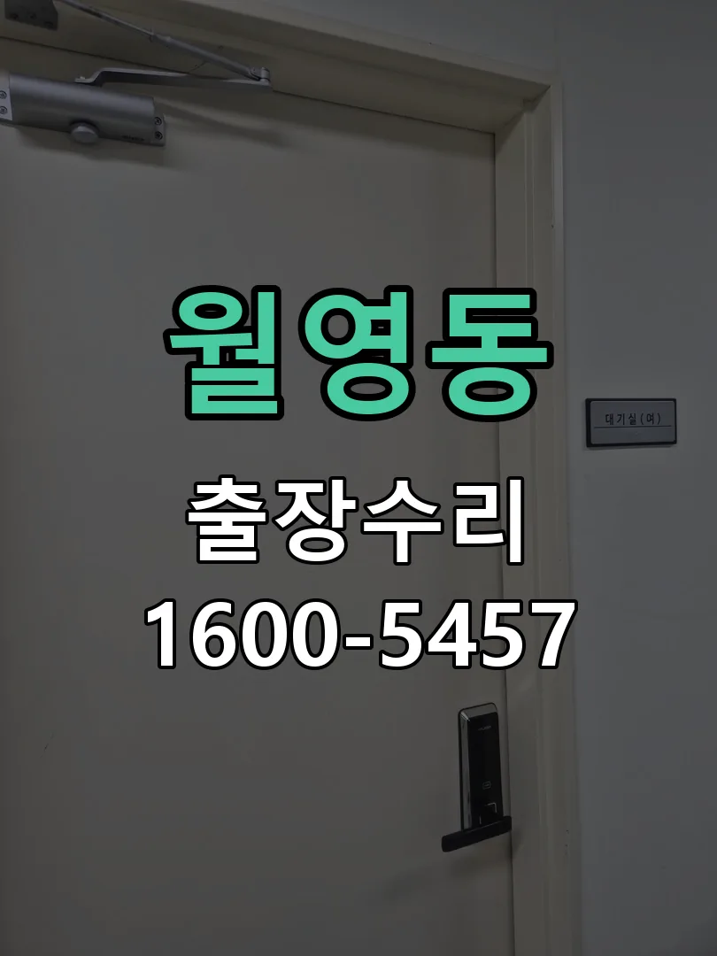월영동 도어락 열쇠 출장 수리