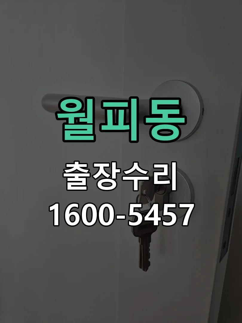 월피동 현장 도착 후 상태 확인