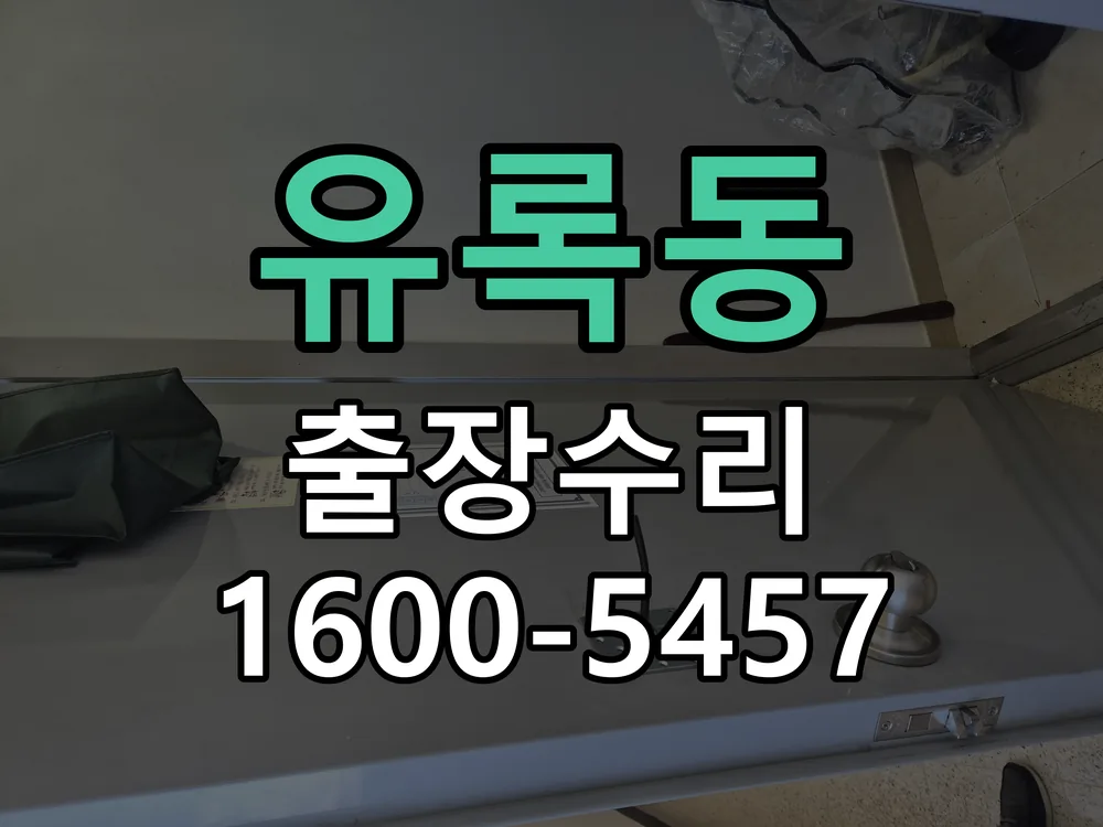 유록동 본체 분리 및 내부 점검
