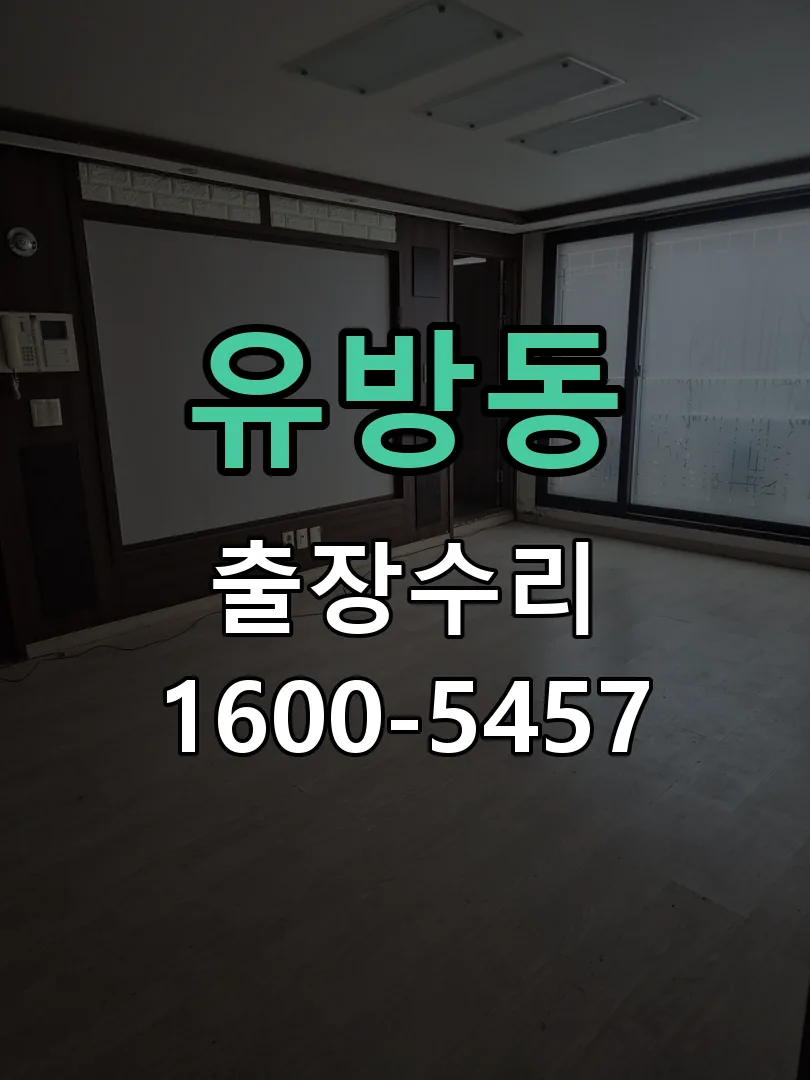 유방동 도어락 열쇠 출장 수리