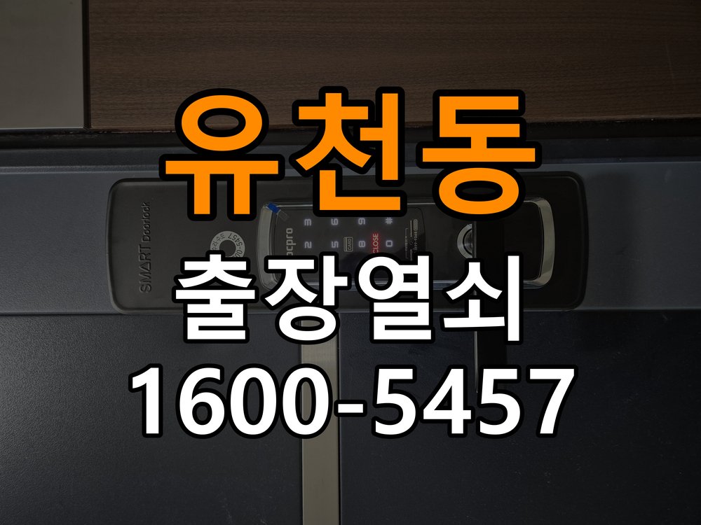 유천동열쇠 사무실 도어락 타공 규격 및 설치 상태 점검 참고 사진 2