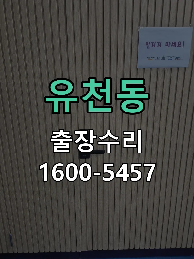 유천동 도어락 열쇠 출장 수리