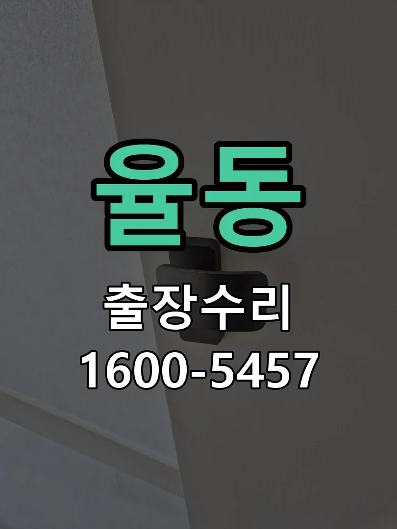 율동 본체 분리 및 내부 점검