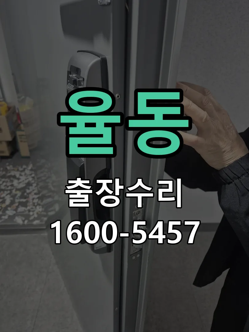 율동 교체 작업 진행