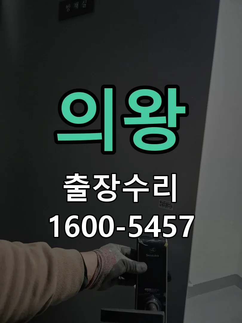 의왕 잠금장치 동작 확인