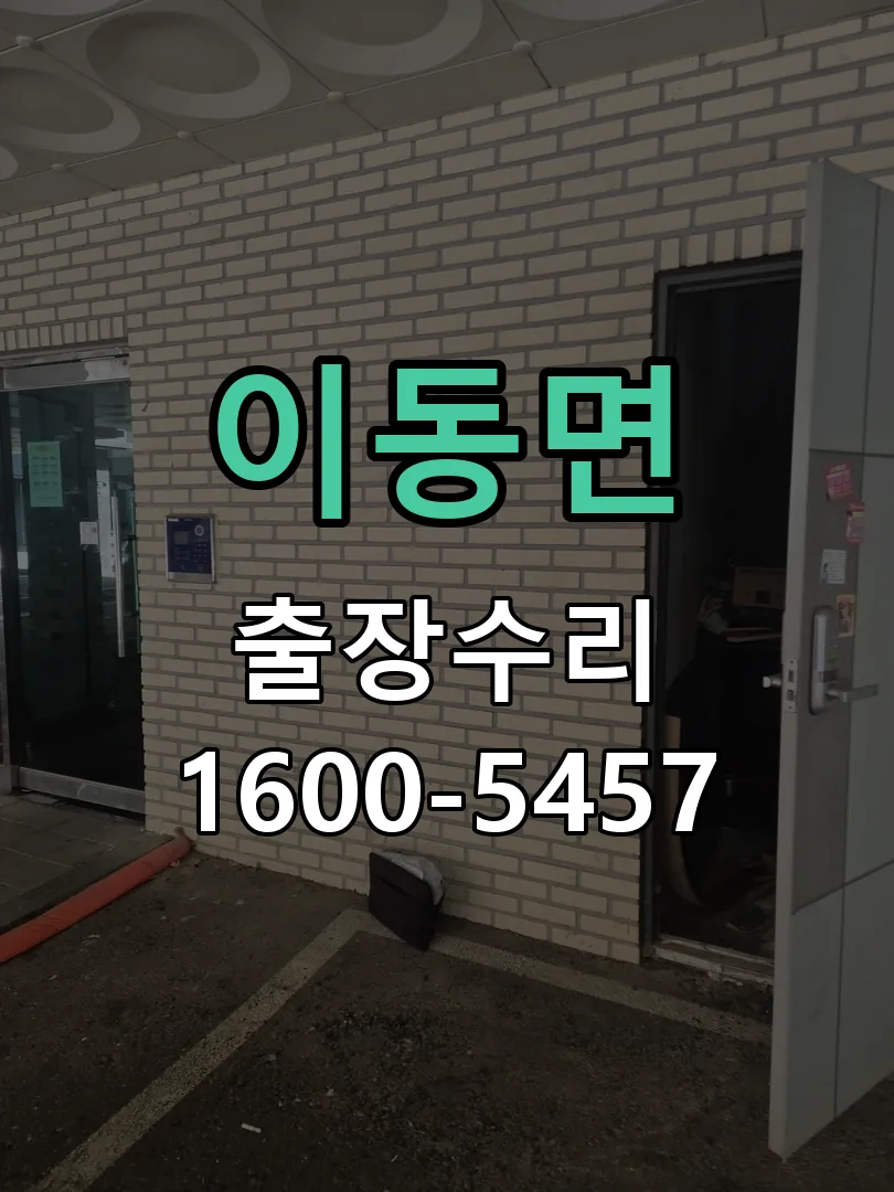 경기 도어락 열쇠 출장 수리