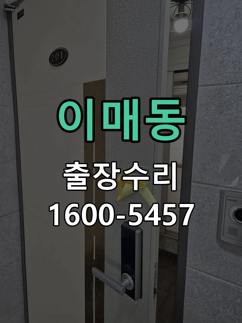 이매동 배선·접점 정리