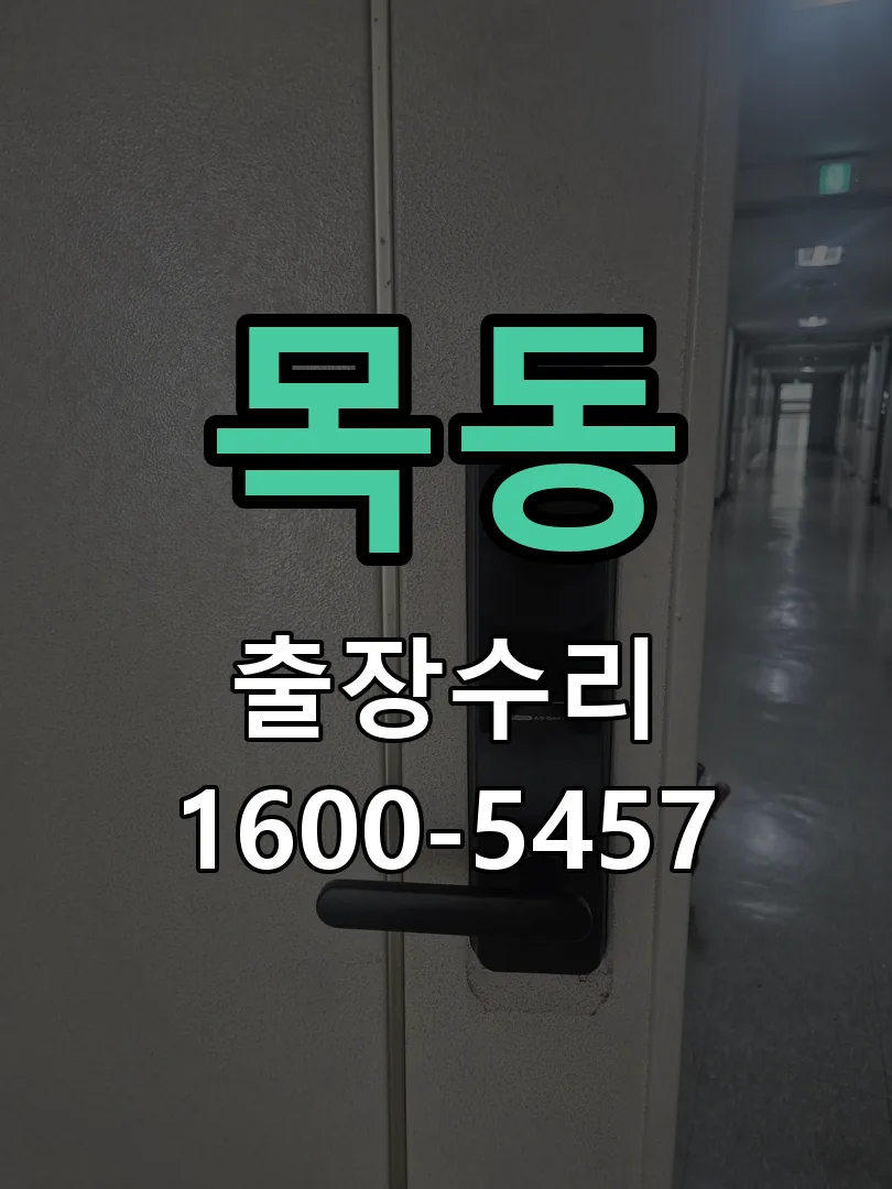 목동 잠금장치 동작 확인