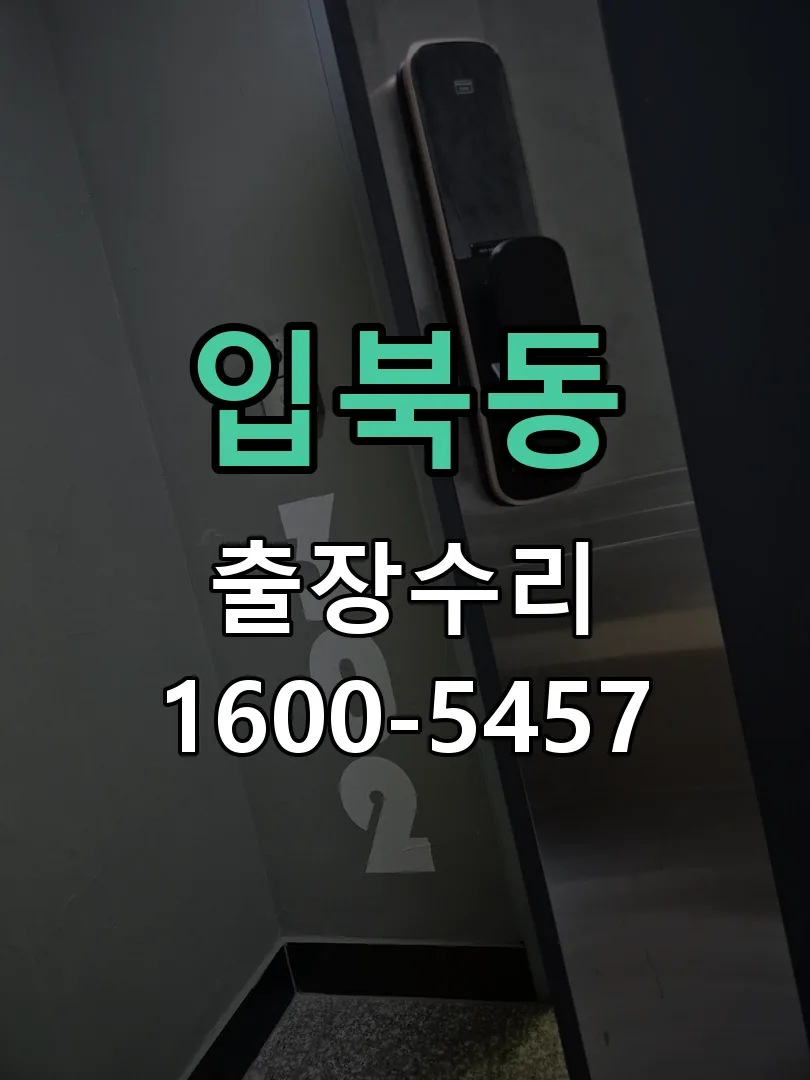 입북동 현장 도착 후 상태 확인
