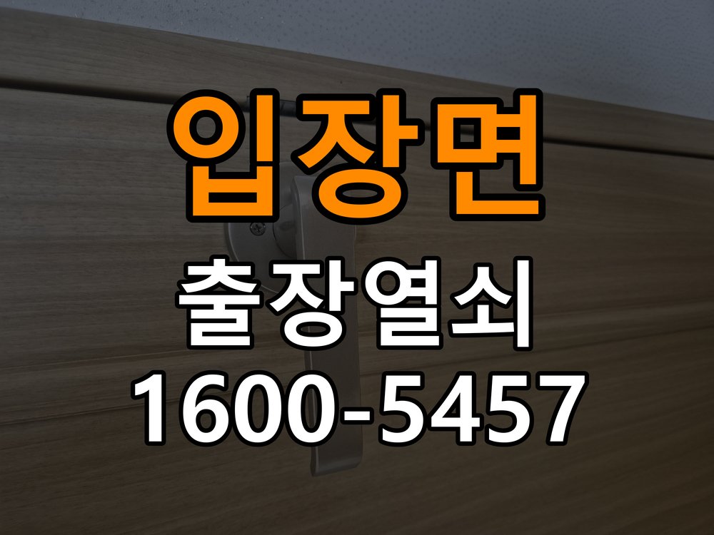 입장면 열쇠 부러짐 키 실린더 교체 작업 완료 후 정상 작동 확인