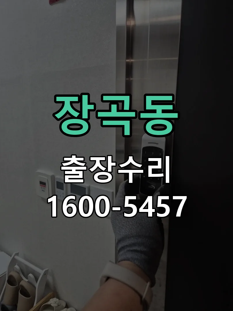 장곡동 잠금장치 동작 확인