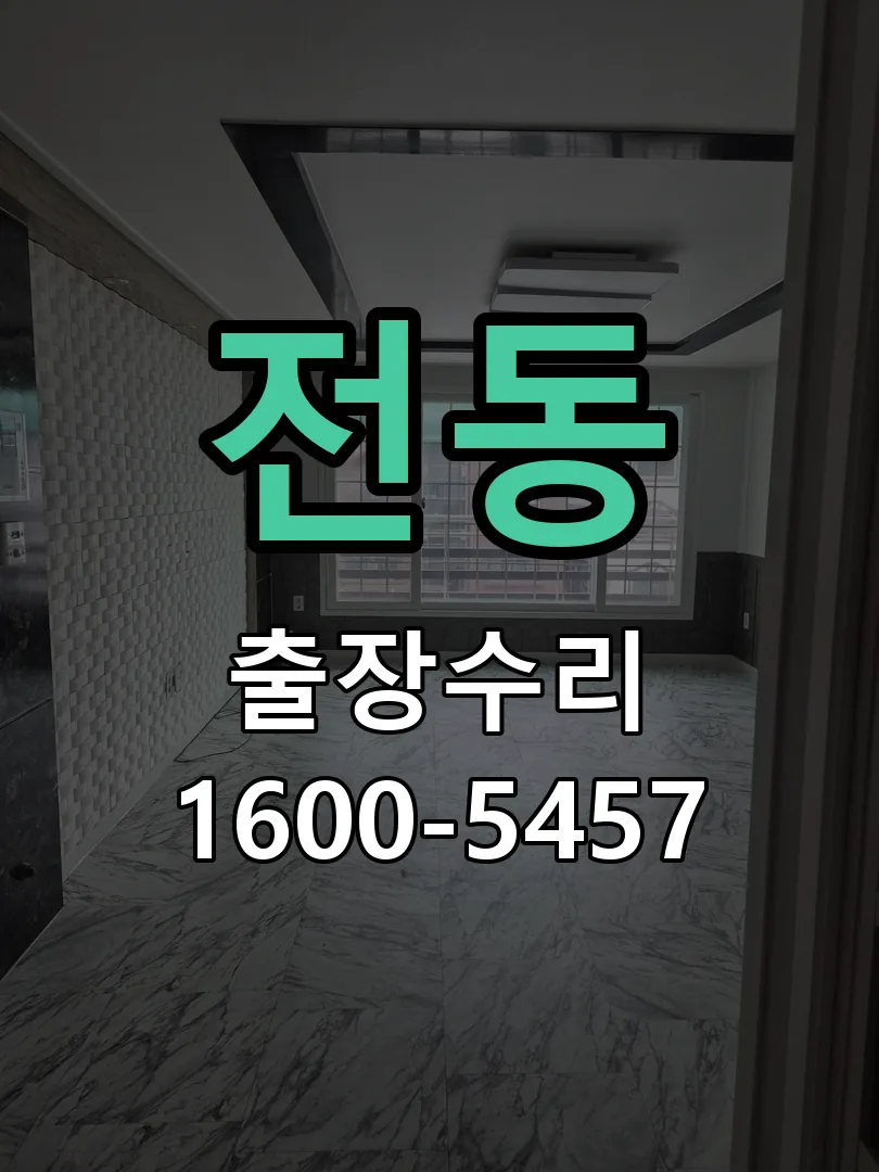 전동 잠금장치 동작 확인