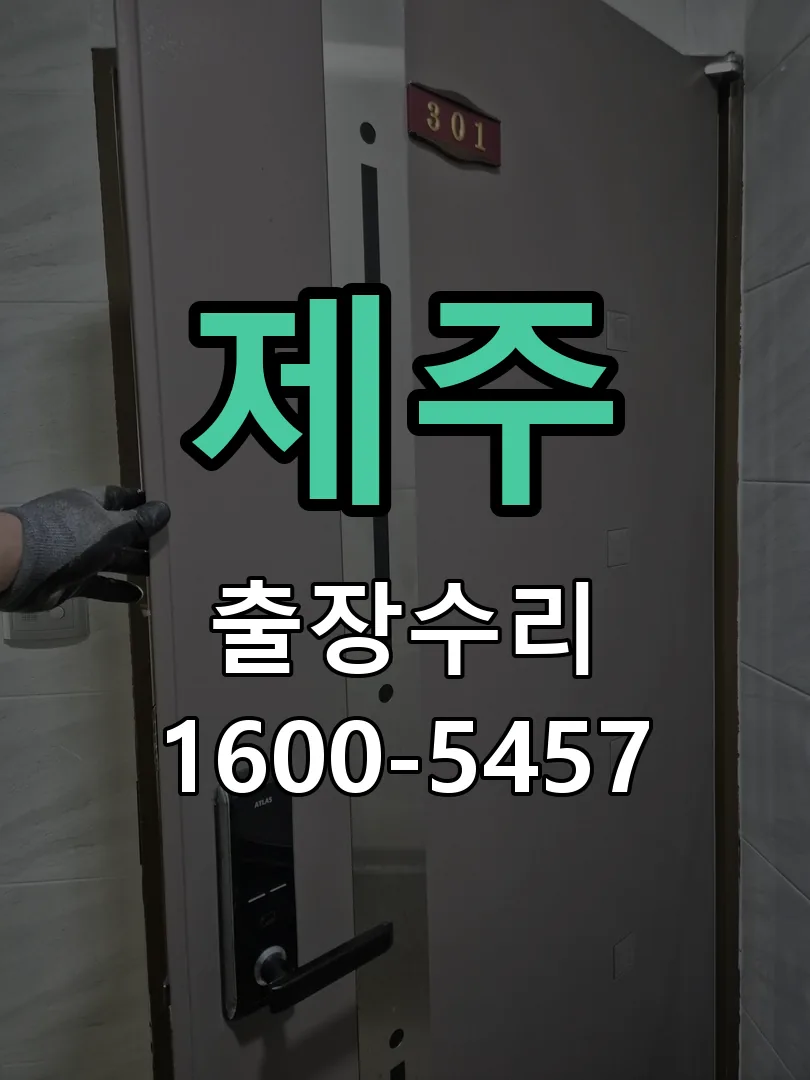 제주 현장 도착 후 상태 확인